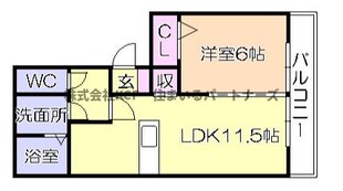 カトレアコートの物件間取画像